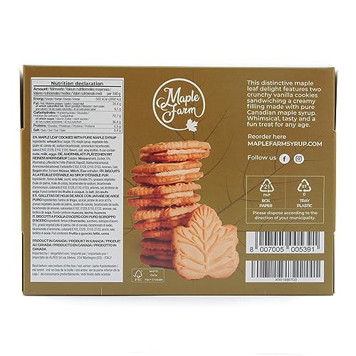 maplefarm-biscuits-feuille-d-rable-fourr-s-325-g image 7