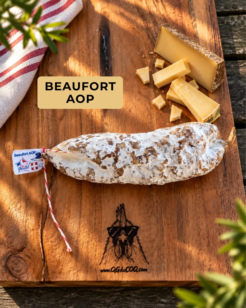 saucisson-sec-au-beaufort-aop-200-g-salaisons-savoyardes image 1