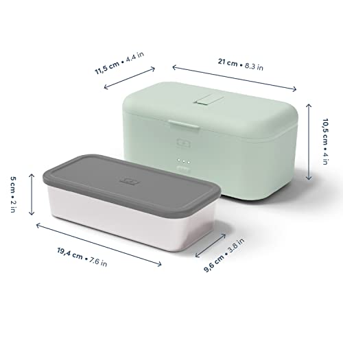 monbento-mb-warmer-pastel-lunch-box-chauffante-vert-mb-side-670-ml image 7