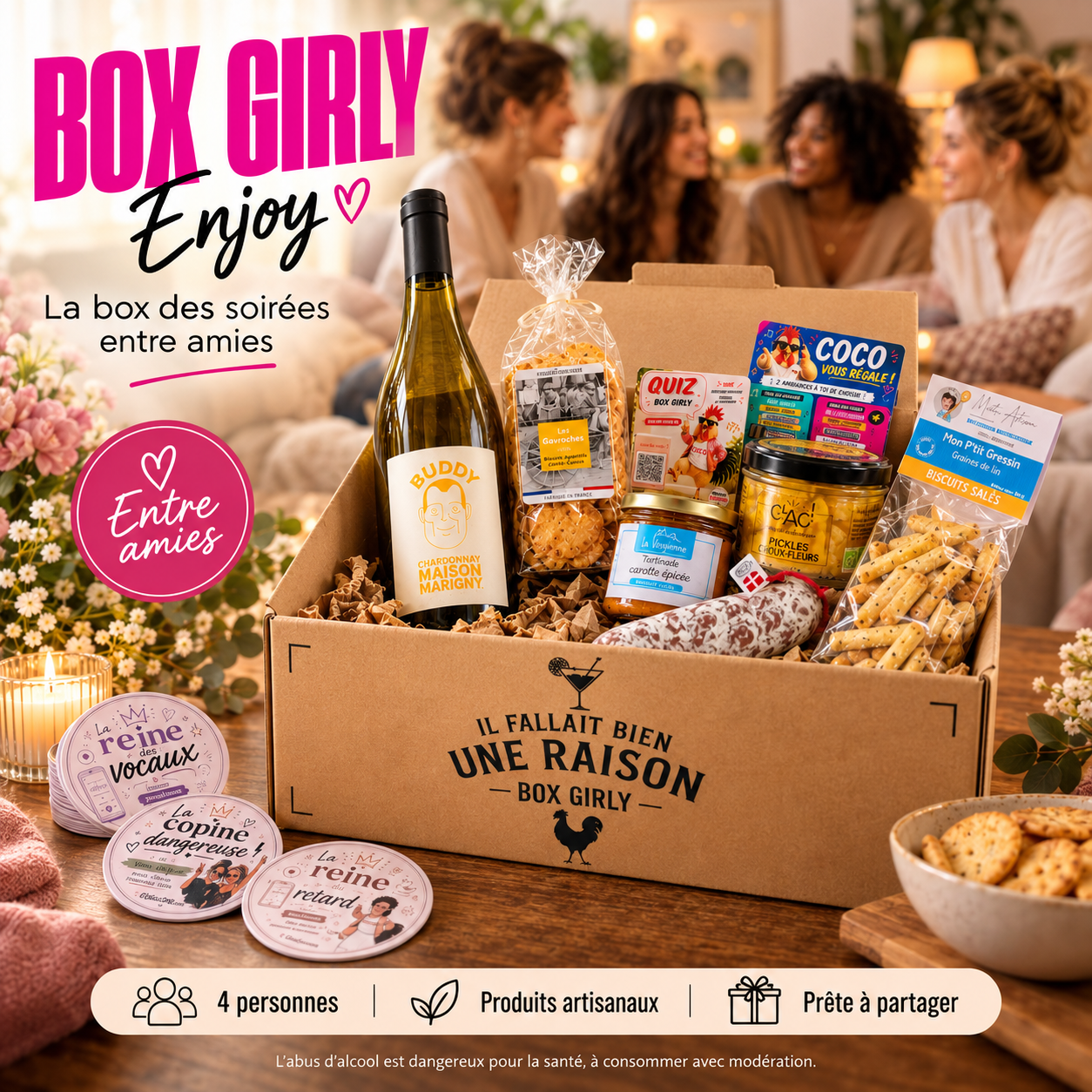 qg-du-coq-box-ap-ro-girly-enjoy-coffret-chardonnay-4-personnes image 1