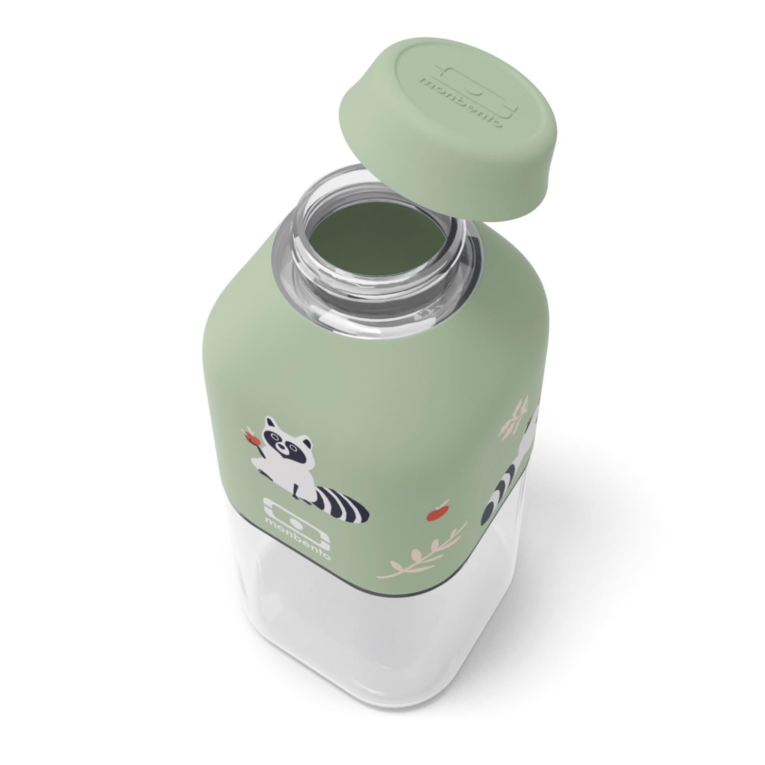 monbento-mb-foodie-coffret-enfant-vert-raccoon-500-ml-gourde image 3