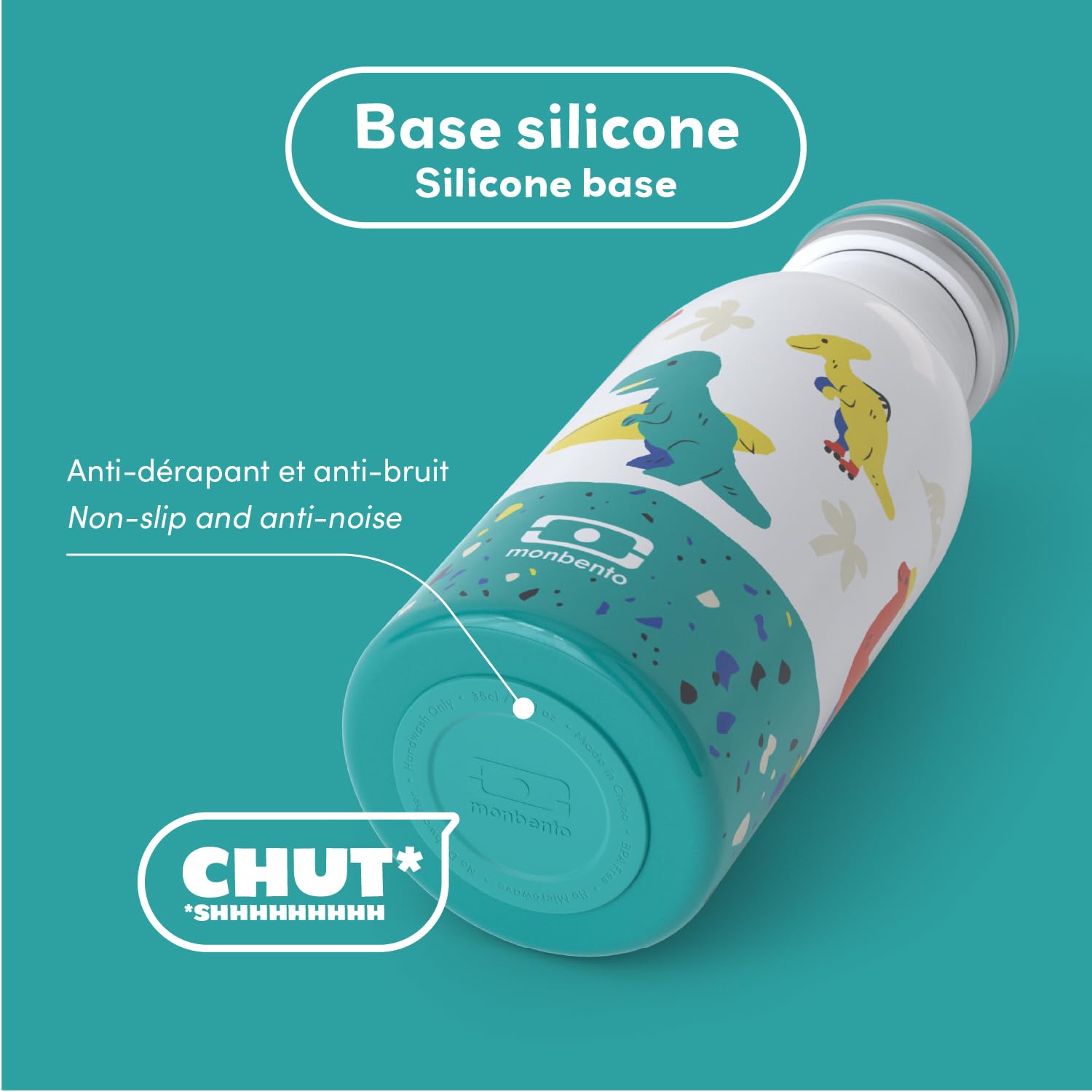 monbento-mb-cooly-gourde-isotherme-enfant-350ml-bleu-dino-inox image 4