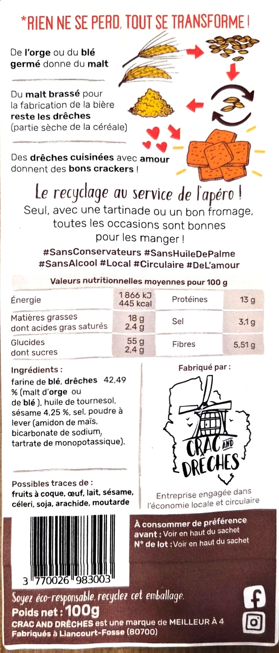 qg-du-coq-biscuits-crac-and-dr-ches-crackers-s-same-100-g image 2