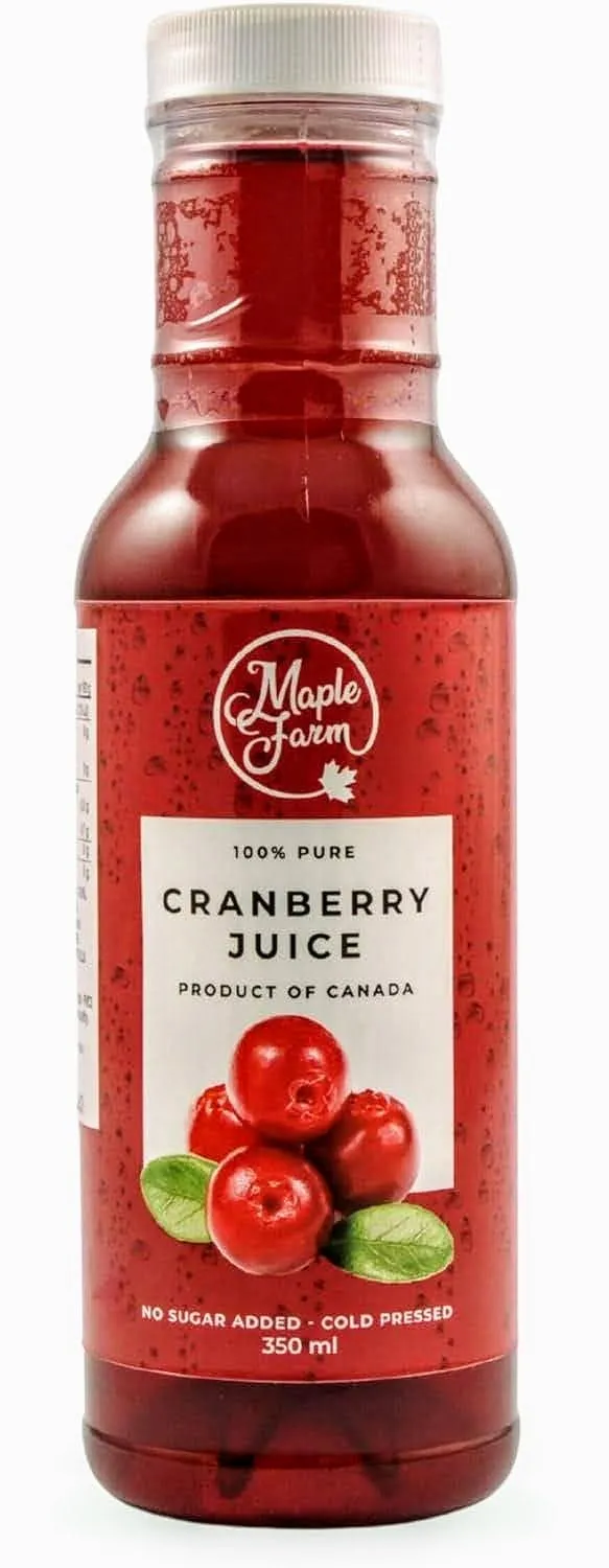 maplefarm-pur-jus-de-canneberge-cranberry-350-ml-sans-sucre image 1