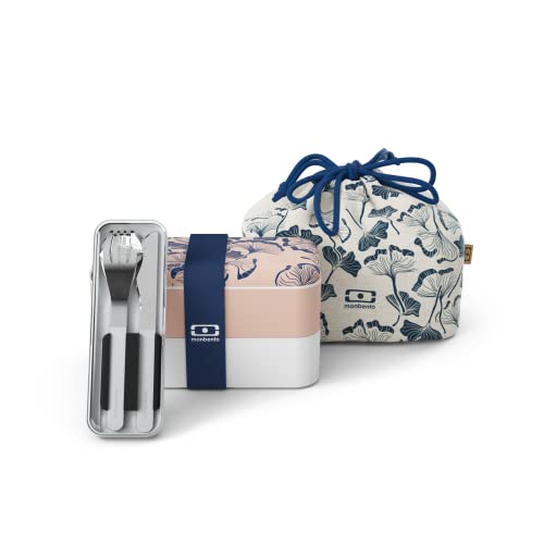 monbento-set-ginkgo-bento-original-couverts-pochette-rose image 5