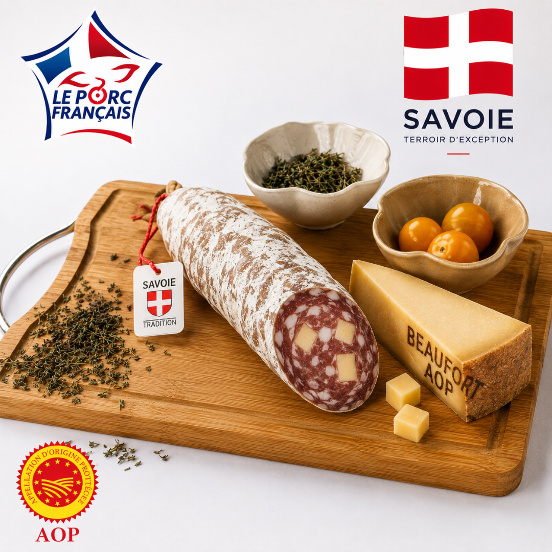 saucisson-sec-au-beaufort-aop-200-g-salaisons-savoyardes image 2
