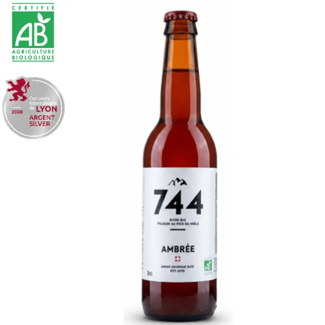 brasserie-744-bi-re-ambr-e-bio-33-cl-artisanale image 1