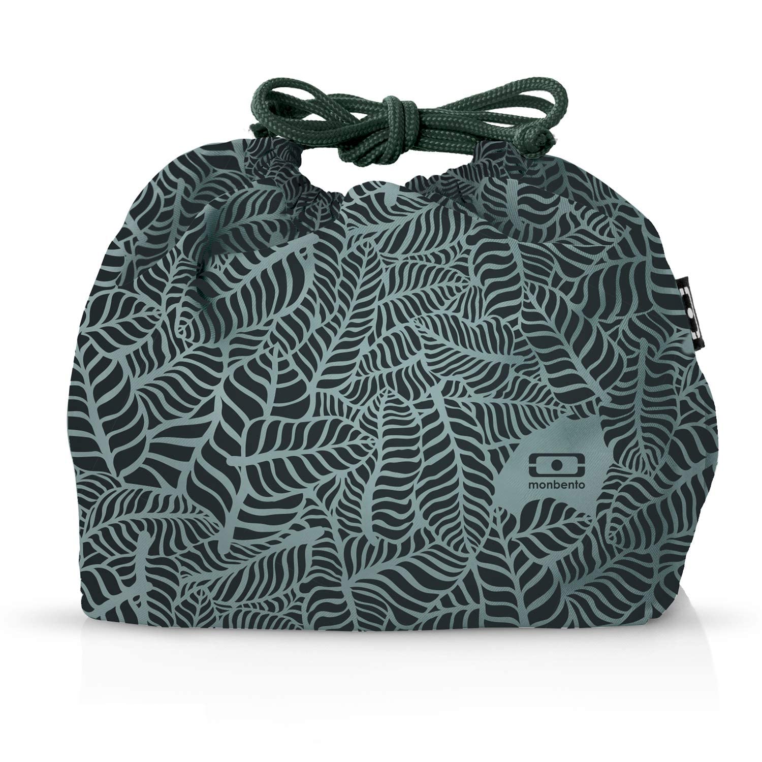monbento-mb-pochette-m-graphic-jungle-sac-lunch-vert image 1