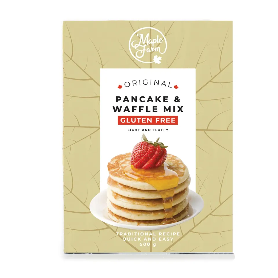 maplefarm-m-lange-pancakes-gaufres-sans-gluten-500g image 1