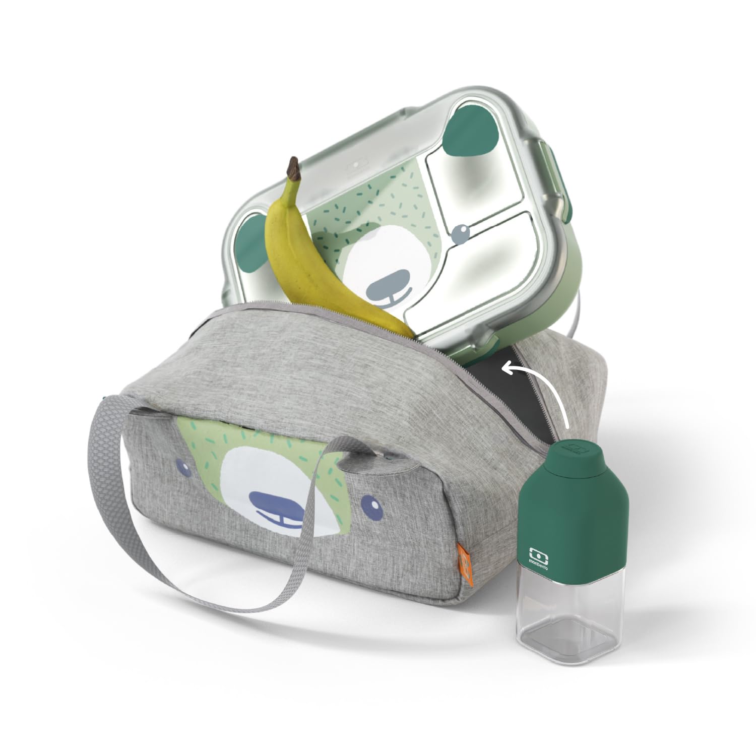 mon-bento-wonder-travel-sac-isotherme-enfant-vert-bear image 3
