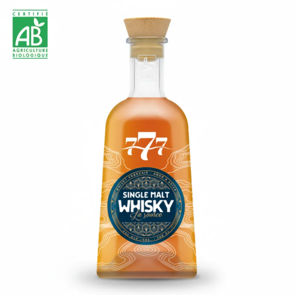 distillerie-de-la-seine-777-whisky-bio-single-malt-70-cl-43 image 1