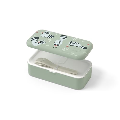 mon-bento-mb-foodie-lunch-box-enfant-raccoon-500-ml-couverts image 5