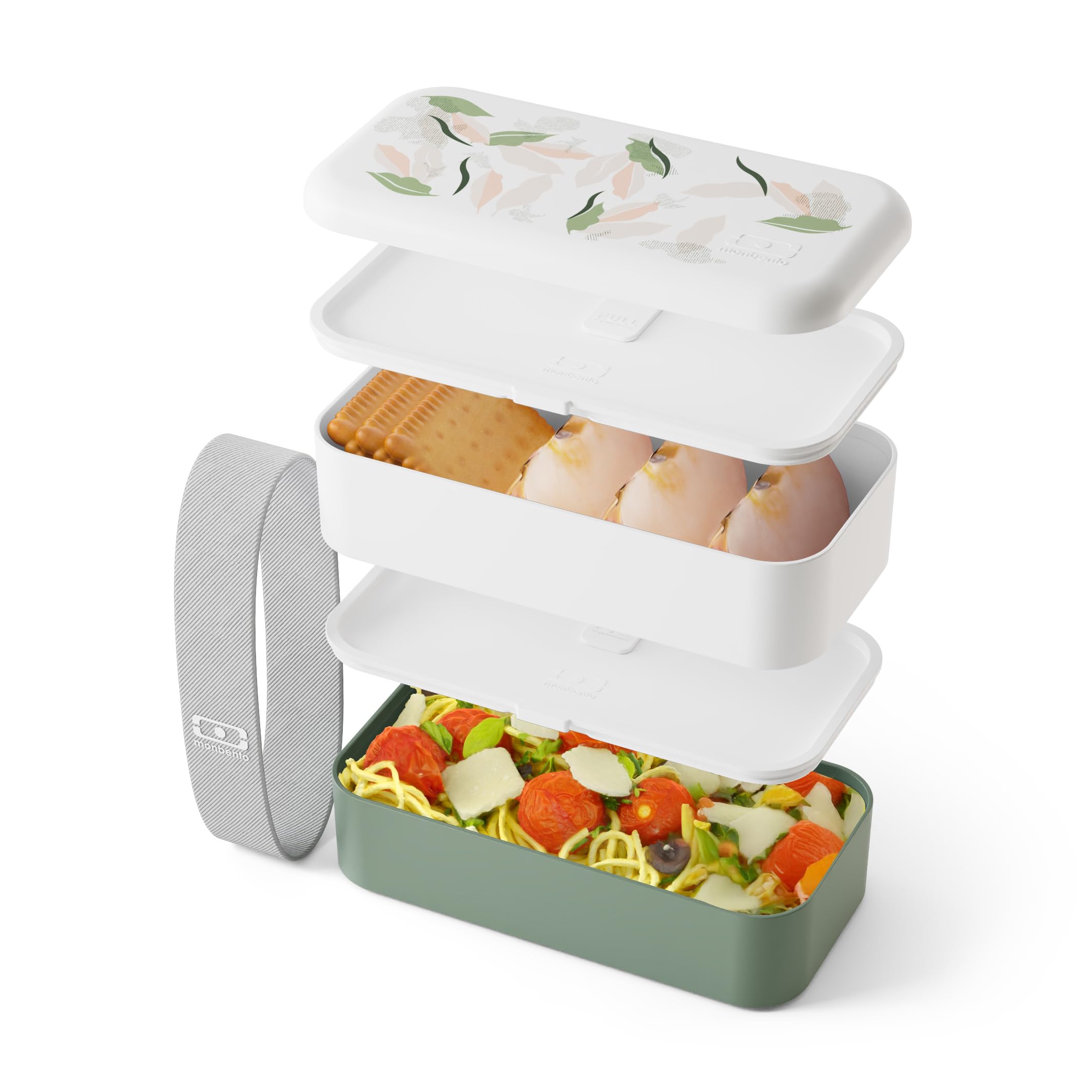 mon-bento-mb-original-vert-leaves-lunch-box-1l-nature image 2