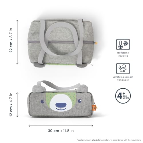 mon-bento-wonder-travel-sac-isotherme-enfant-vert-bear image 7