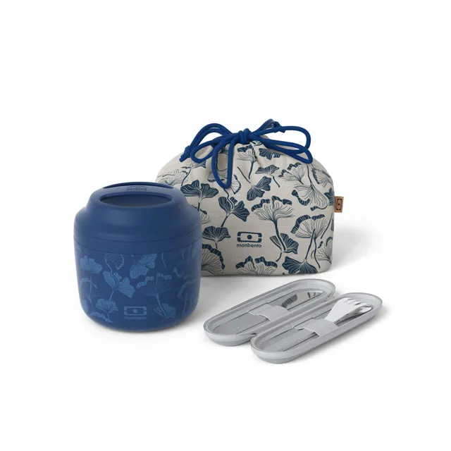 mon-bento-ginkgo-set-lunch-box-isotherme-bleu-mb-element image 1