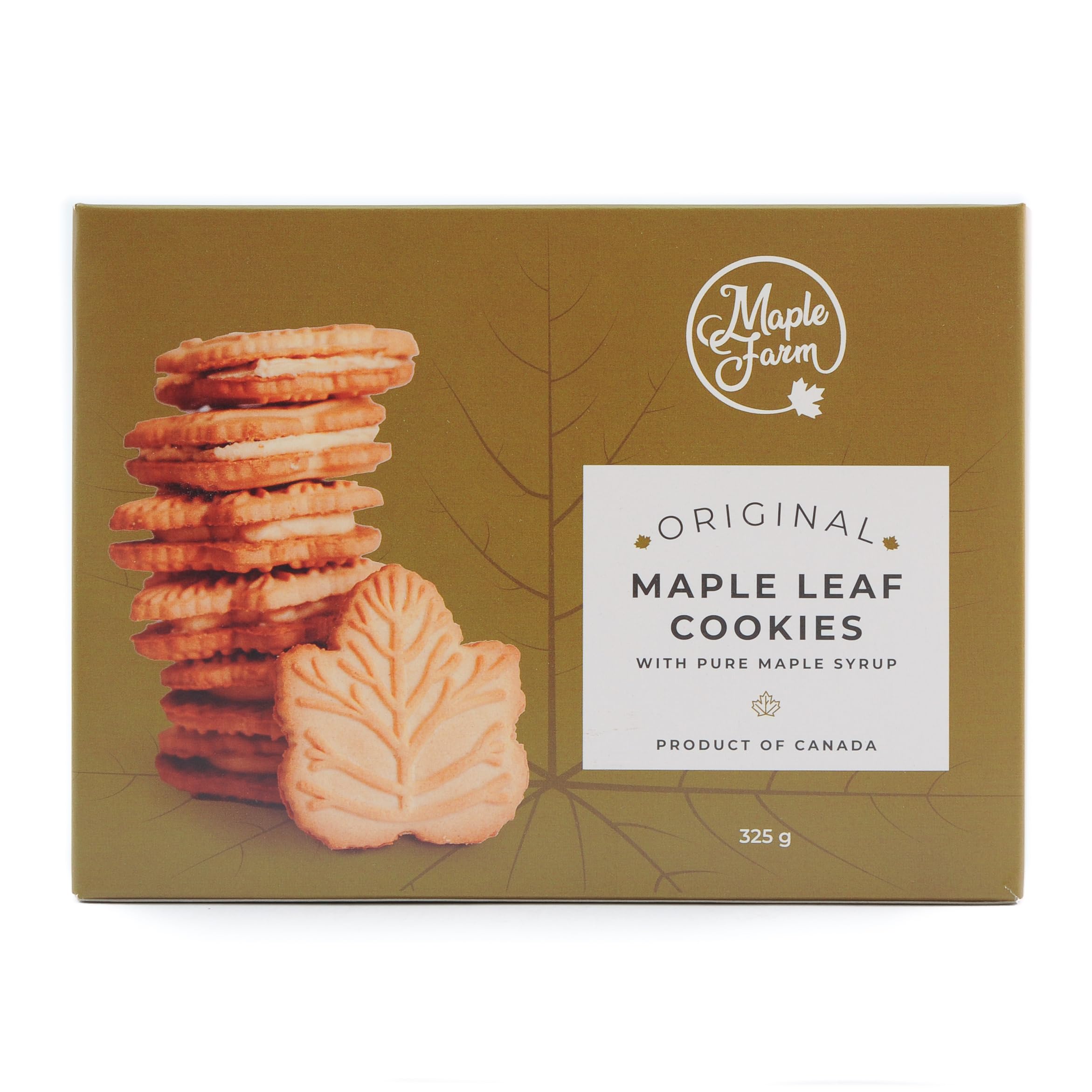 maplefarm-biscuits-feuille-d-rable-fourr-s-325-g image 1
