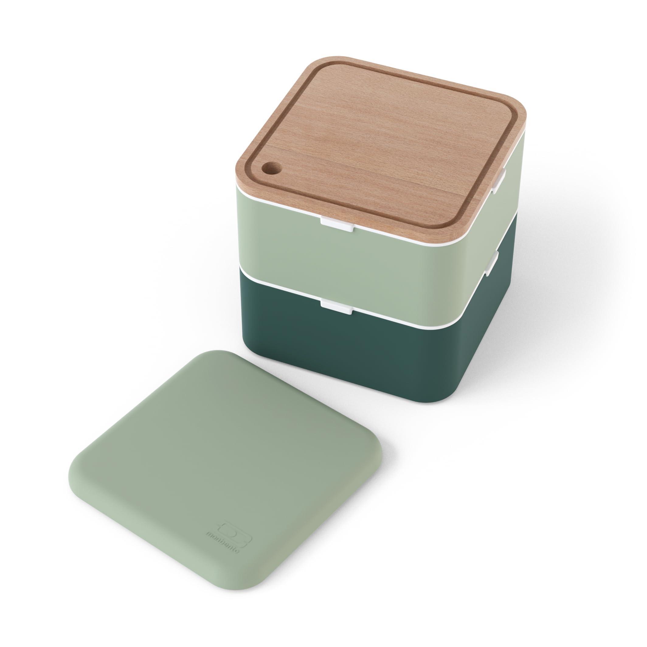 monbento-mb-square-cut-grande-lunch-box-vert-bicolor image 2