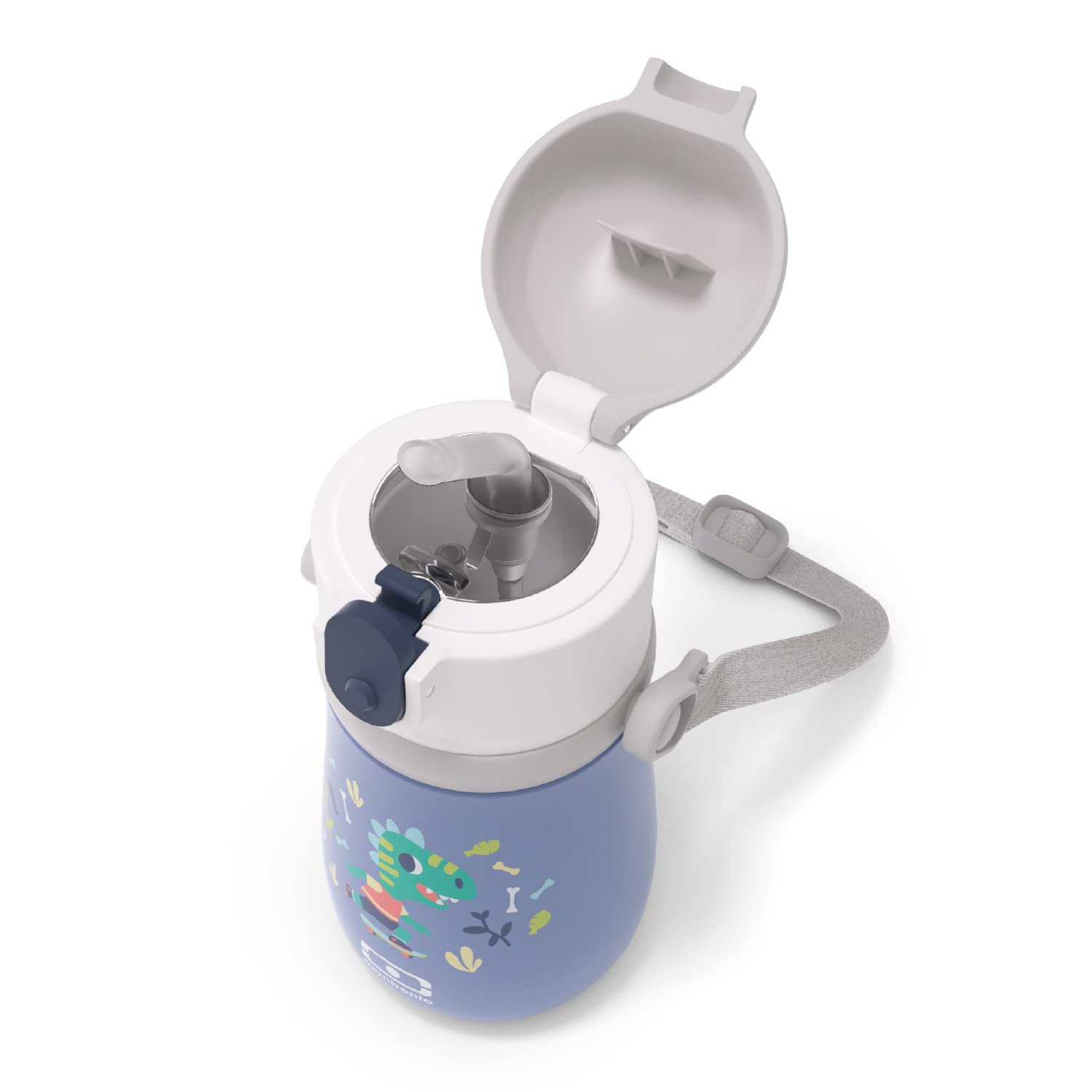 monbento-mb-stram-dino-gourde-isotherme-enfant-360ml-bleue image 4