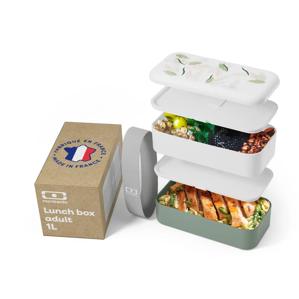 mon-bento-mb-original-vert-leaves-lunch-box-1l-nature image 1