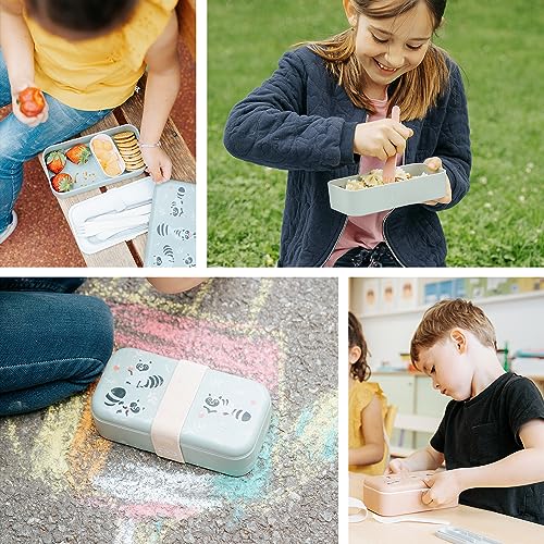 mon-bento-mb-foodie-lunch-box-enfant-raccoon-500-ml-couverts image 8