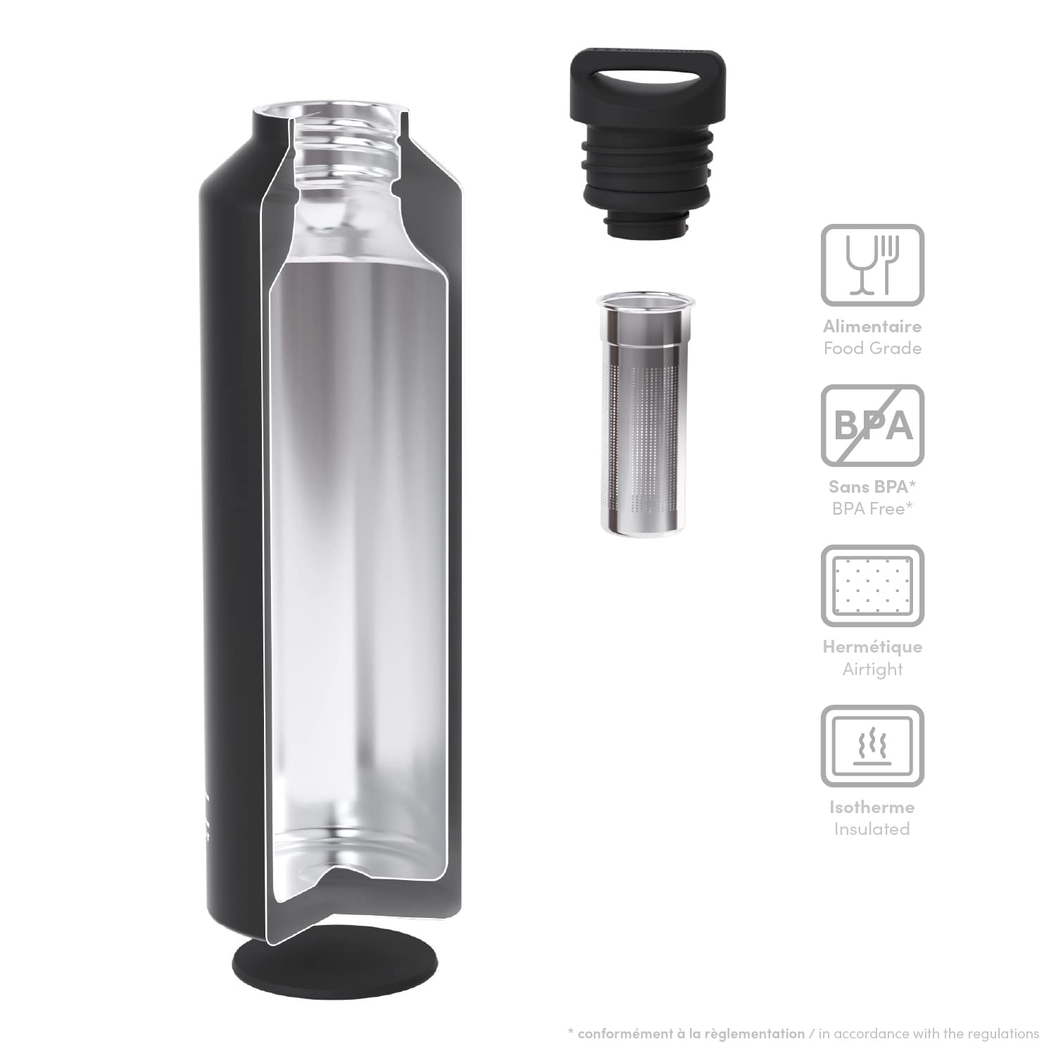 monbento-mb-steel-onyx-gourde-inox-500ml-infuseur-12h image 2