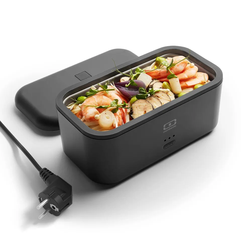 monbento-mb-warmer-onyx-gamelle-chauffante-700ml-noir image 1