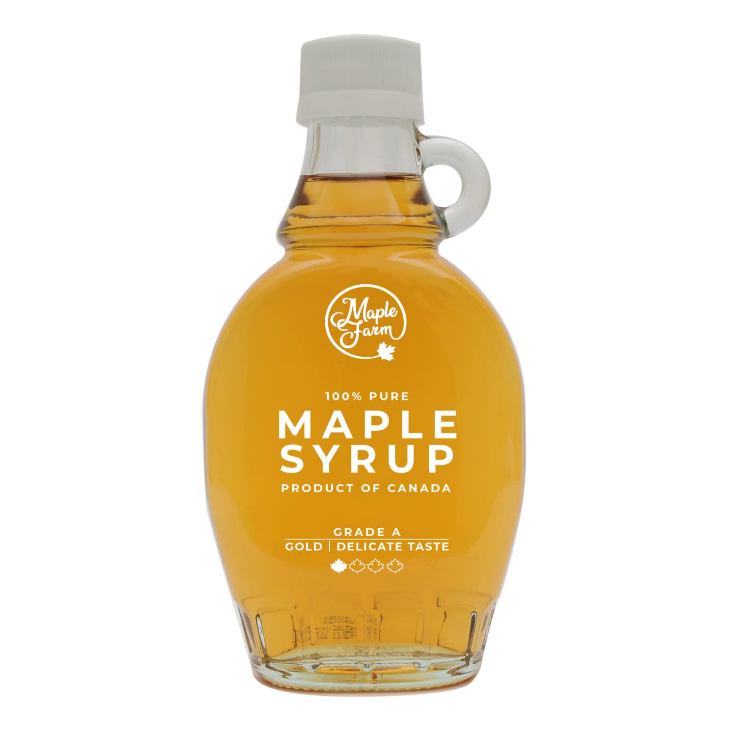 maplefarm-sirop-d-rable-gold-pur-189-ml-go-t-d-licat-bouteille-verre image 1