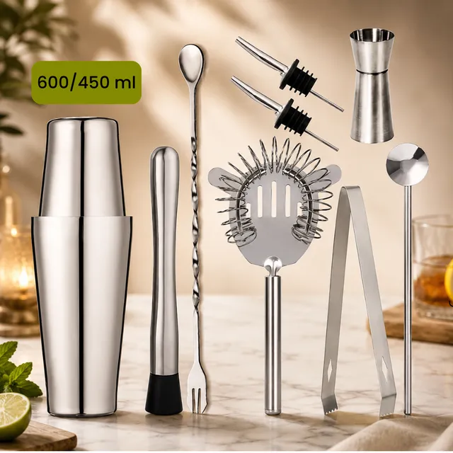 qg-du-coq-set-shaker-cocktail-boston-600-ml-inox-9-accessoires image 1