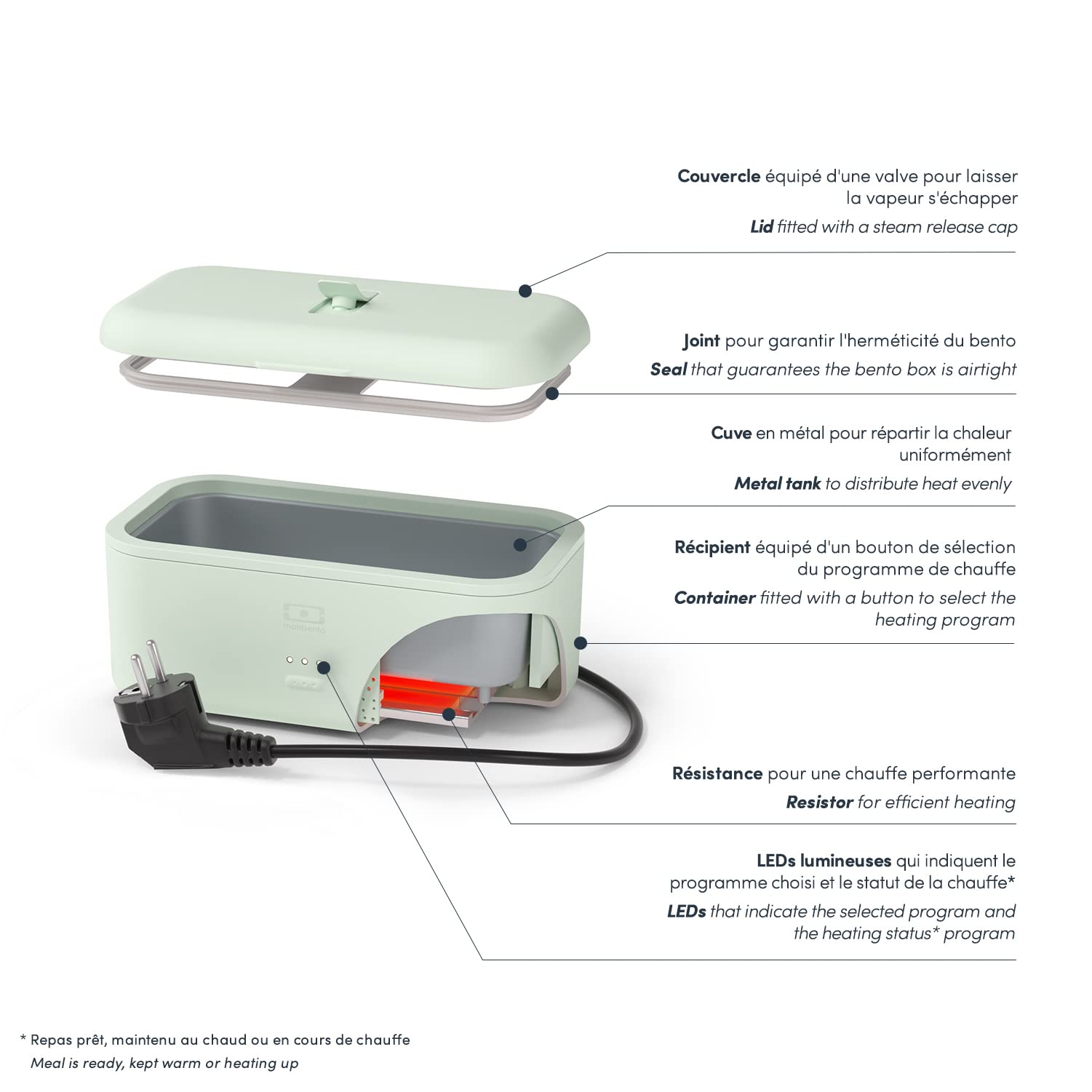 mon-bento-mb-warmer-lunch-box-chauffante-vert-pastel-700-ml image 3