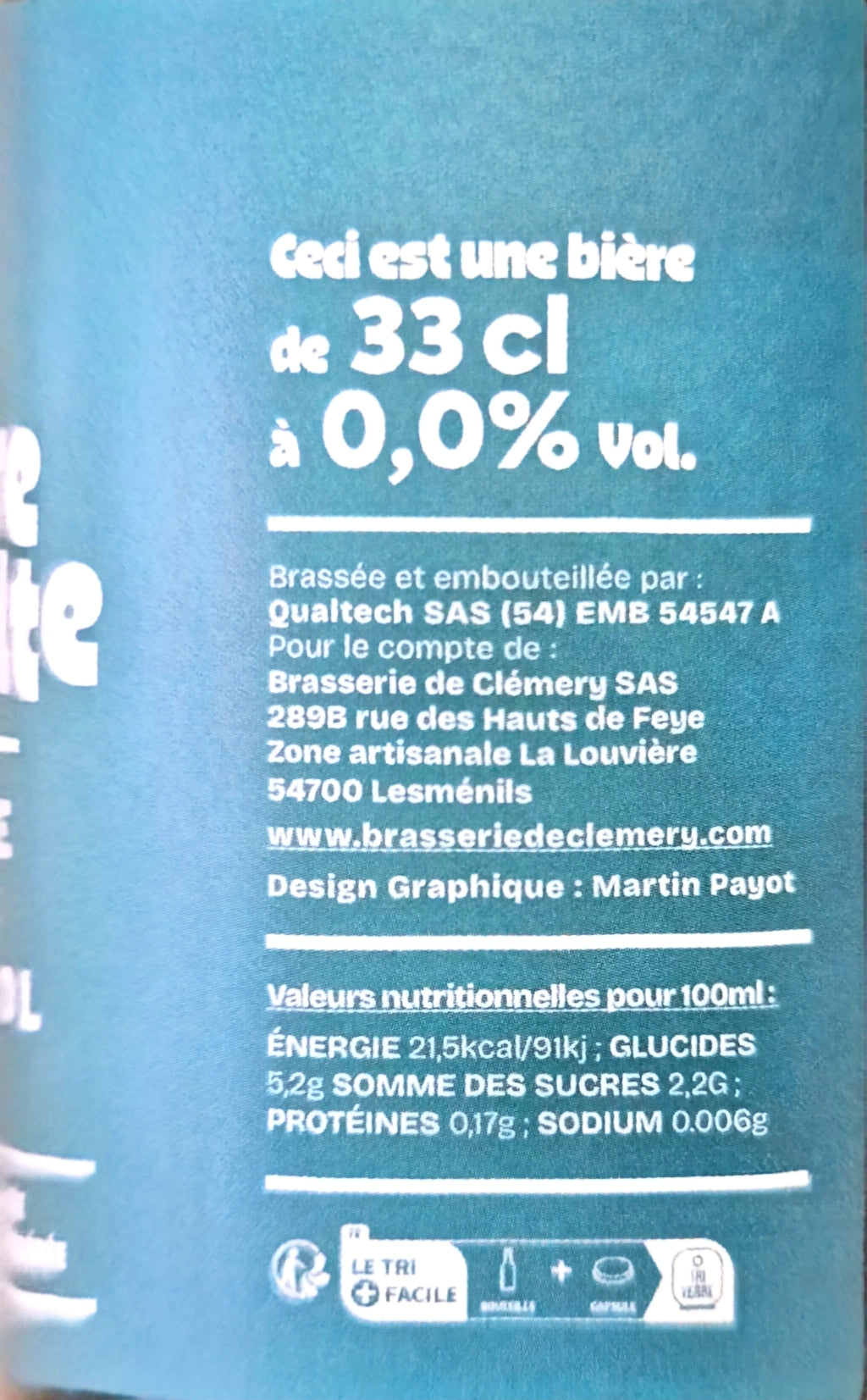 brasserie-de-cl-mery-vire-volte-bi-re-sans-alcool-33-cl-bio image 3