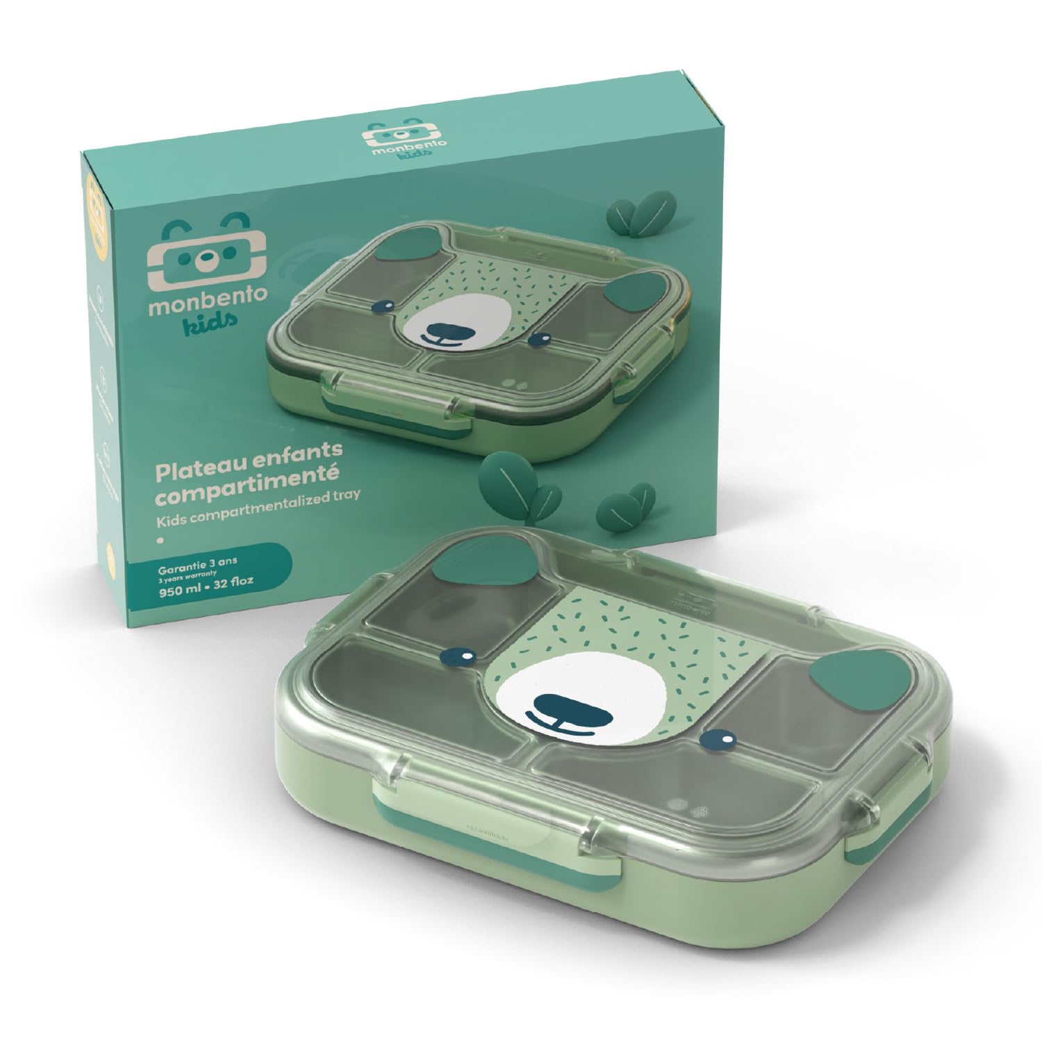 monbento-wonder-bear-lunch-box-enfant-950ml-vert-ours-inox image 5