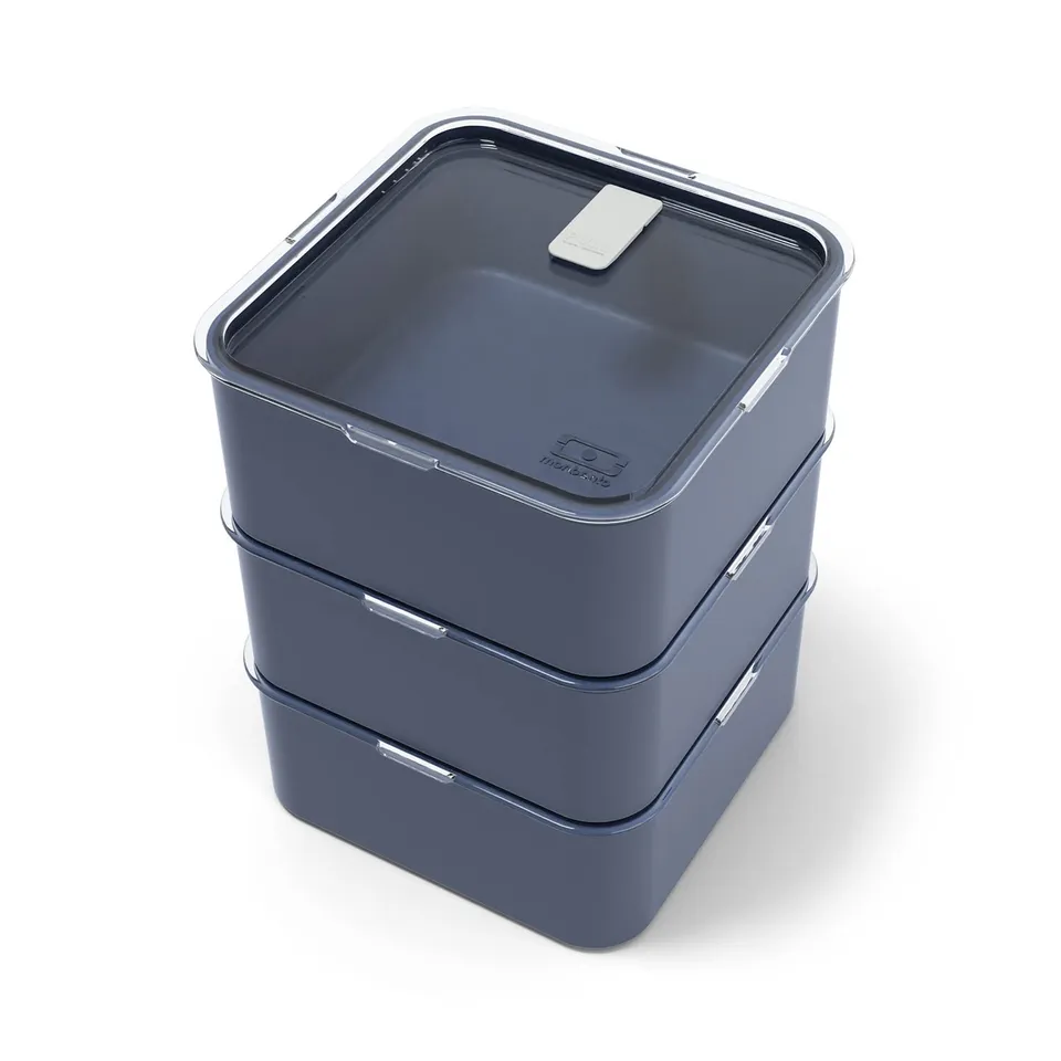 mon-bento-meal-prep-lot-3-bo-tes-bento-bleues-herm-tiques image 1