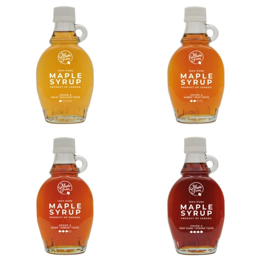 maplefarm-pack-d-gustation-sirop-d-rable-pur-4x250g image 1