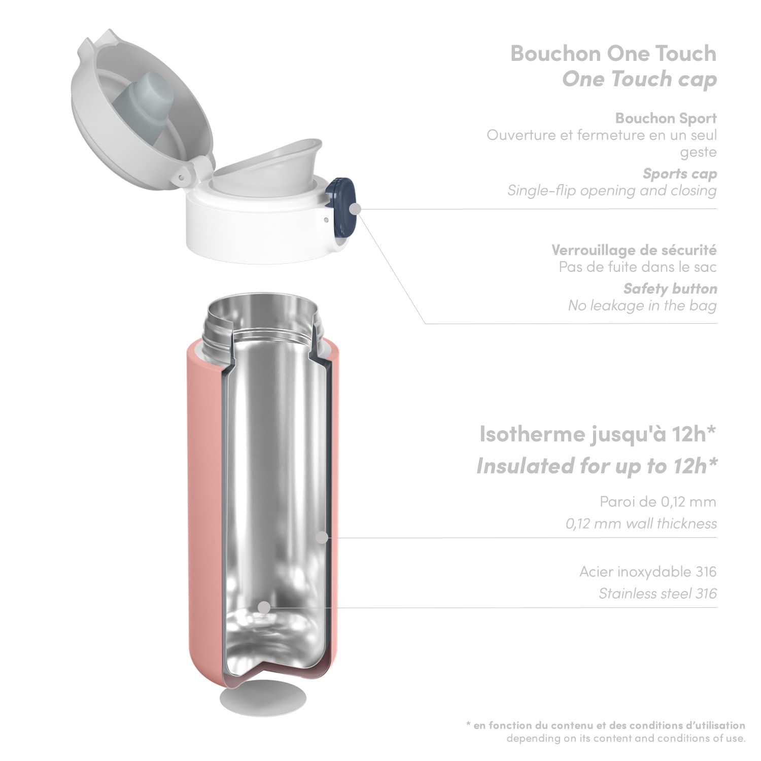 monbento-mb-pop-flamingo-gourde-isotherme-360-ml-rose image 2