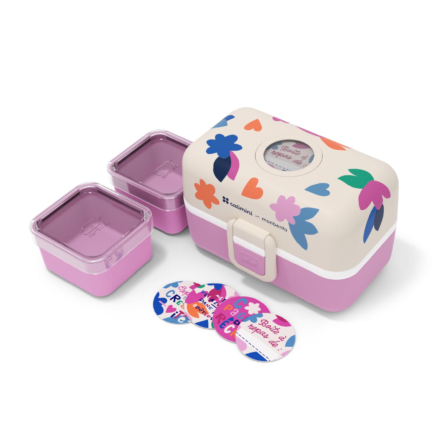 monbento-mb-tresor-catimini-lunch-box-enfant-cr-me-0-8l image 1