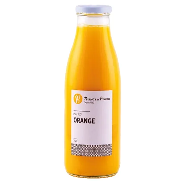 pressoirs-de-provence-pur-jus-d-orange-75-cl-avec-pulpe image 1