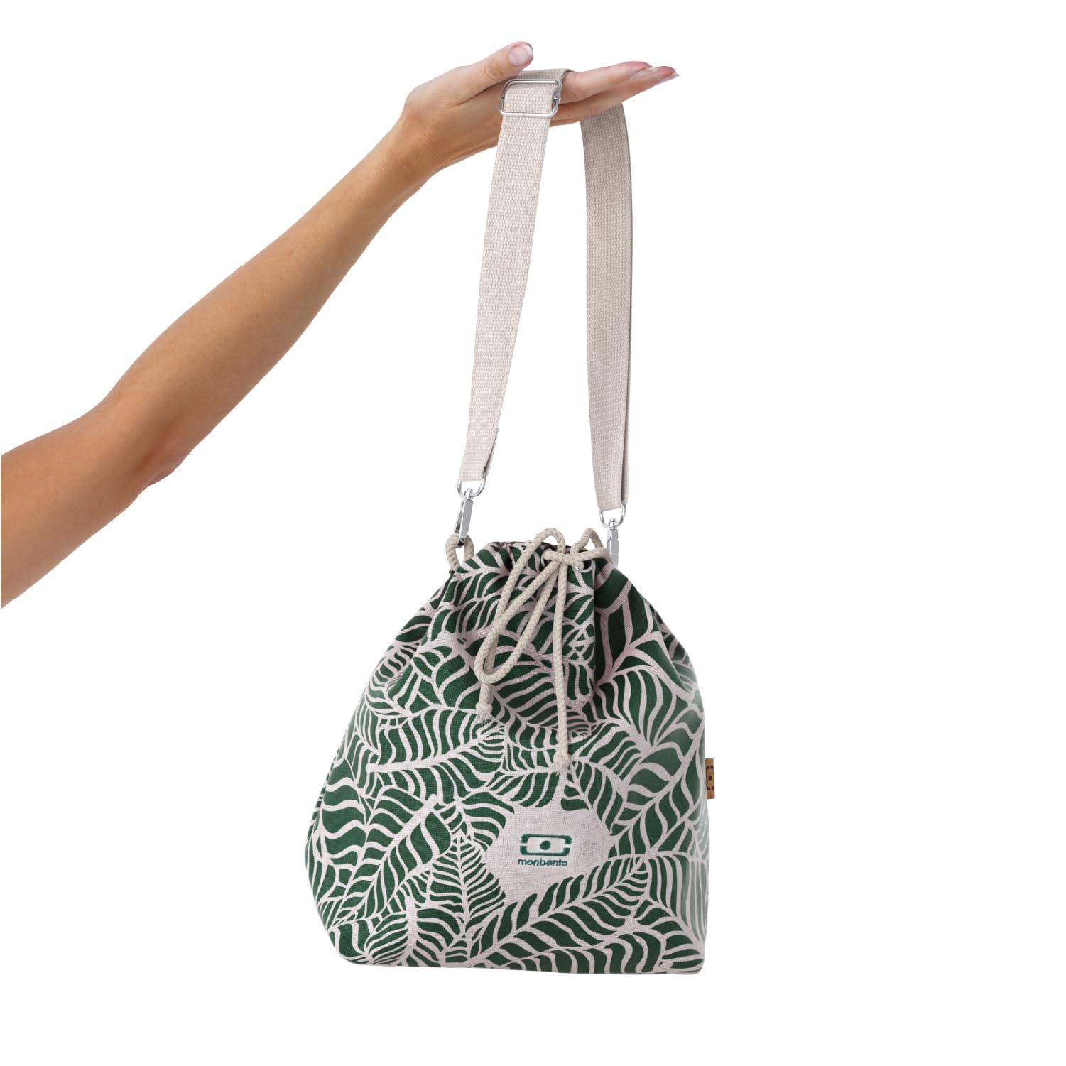 monbento-mb-fresh-graphic-jungle-sac-isotherme-vert-jungle image 2