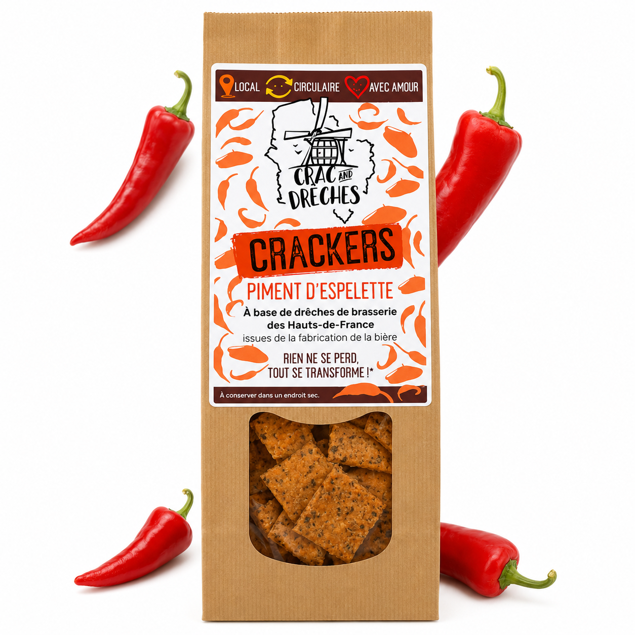 crac-and-dr-ches-crackers-biscuits-piment-d-espelette-100-g image 1