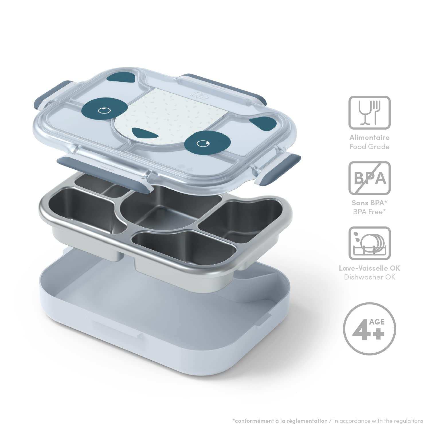 mon-bento-mb-wonder-panda-lunch-box-enfant-bleu-950ml image 3