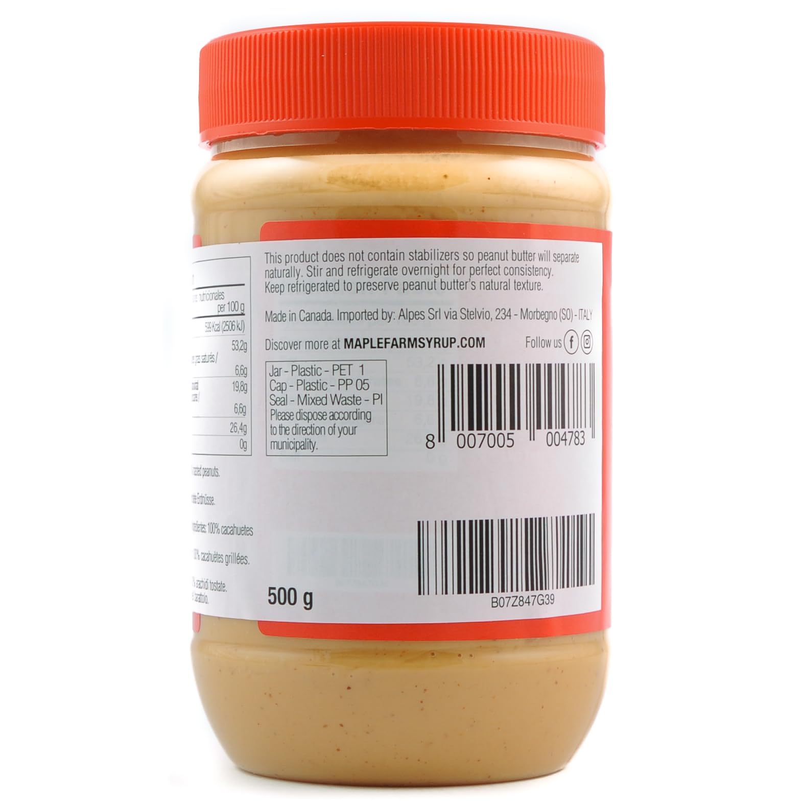 maplefarm-beurre-de-cacahu-te-cr-meux-2x500g-prot-in image 3