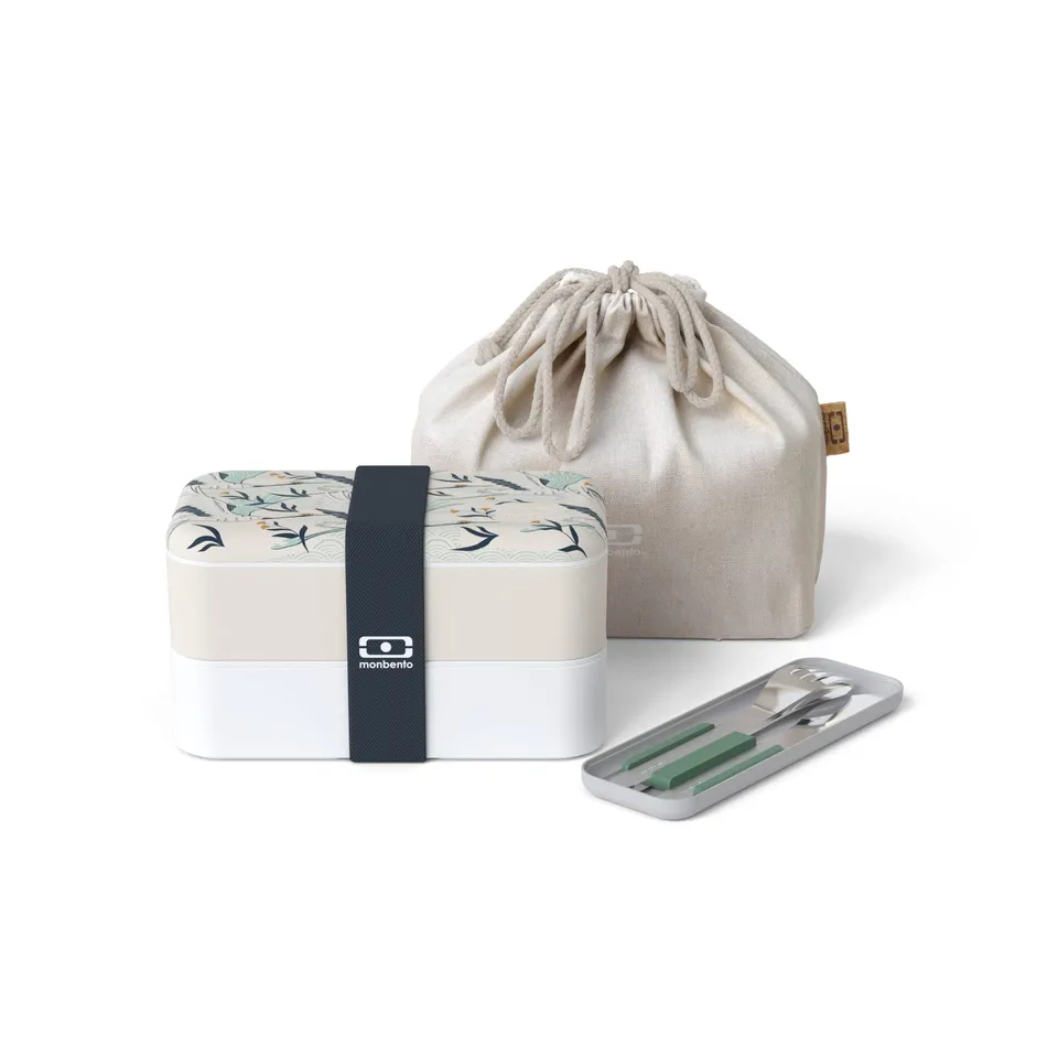 mon-bento-destiny-set-lunch-box-beige-motif-japonais-mb-original image 1