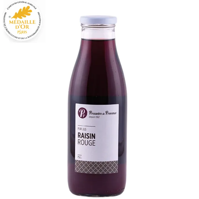 qg-du-coq-pur-jus-raisin-rouge-75-cl-pressoirs-de-provence image 1
